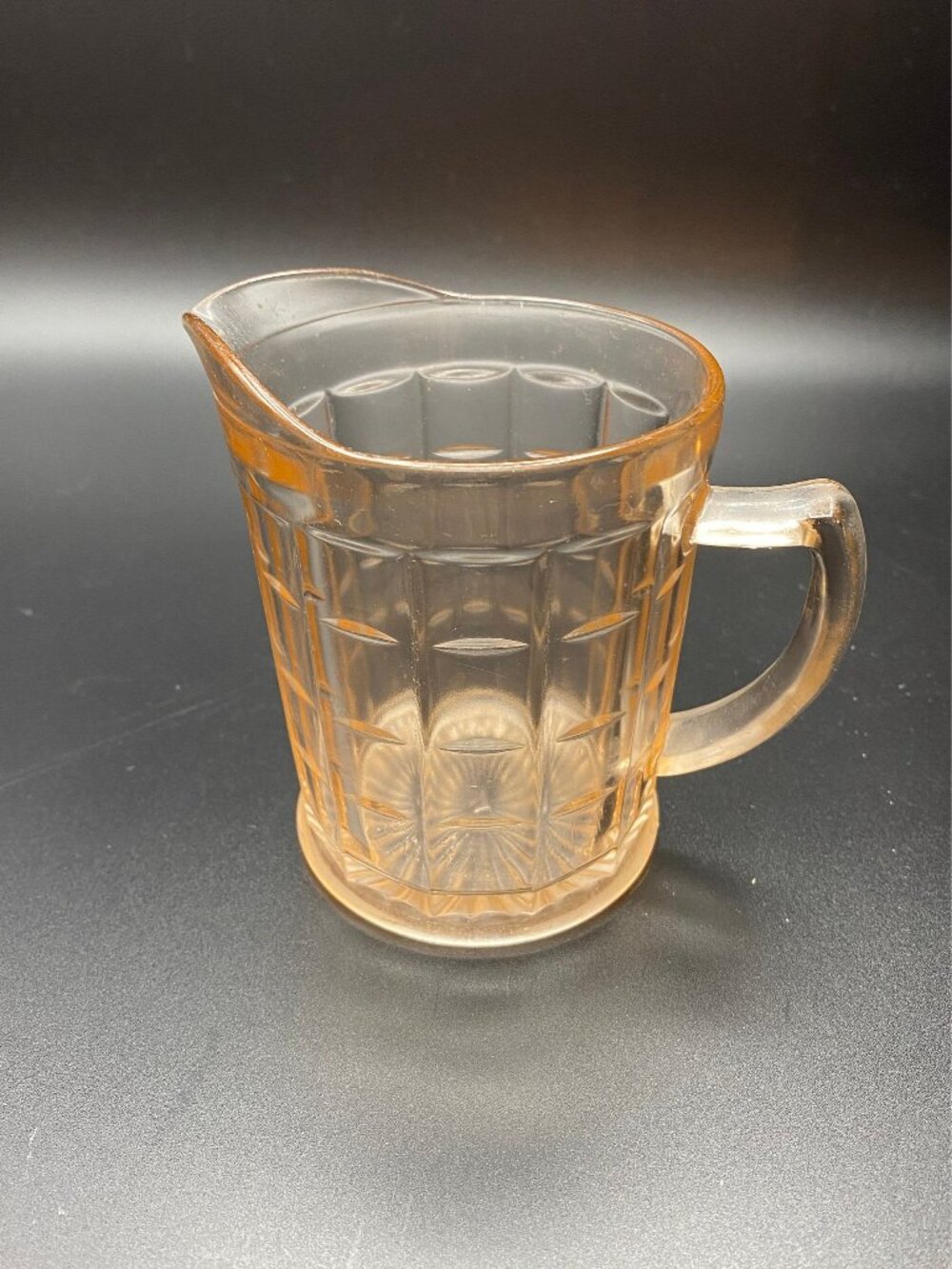 Hazel Atlas Pink Creamer